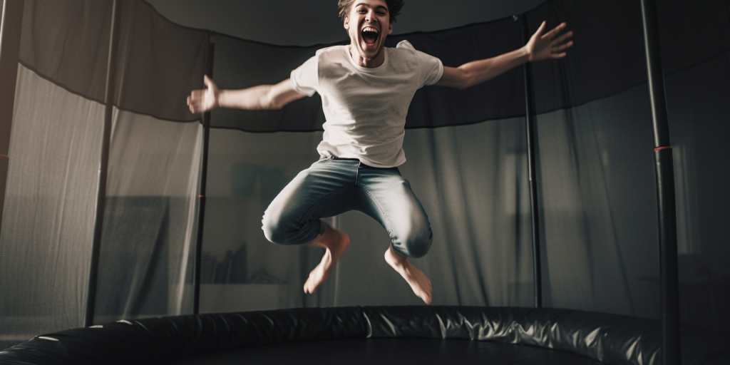 Ontdek hoe ik met trampoline springen fit en energiek blijf