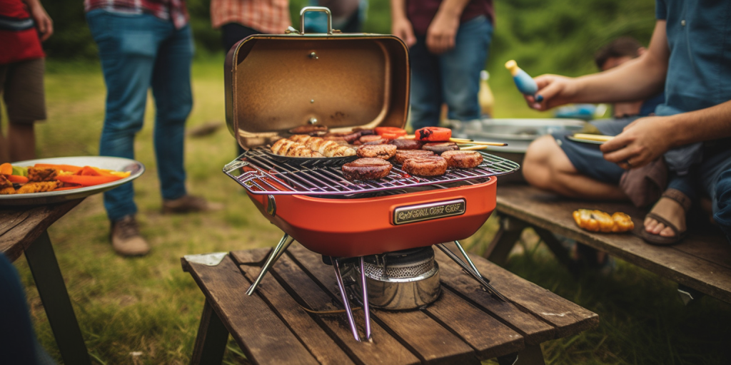 Grillen op mijn avontuurlijke kampeertrip